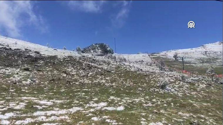 Mayıs ortasında Bolu’da kar sürprizi - Resim: 7